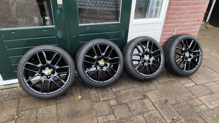 BBS CV 18" 5x112 Nieuwe winterbanden en lak Michelin Alpin 5, Auto-onderdelen, Banden en Velgen, Banden en Velgen, Winterbanden
