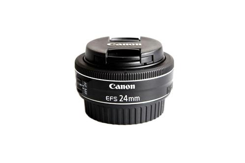Canon EF-S 24mm F2.8 STM prime lens met 12 maanden garantie, Audio, Tv en Foto, Fotografie | Lenzen en Objectieven, Zo goed als nieuw