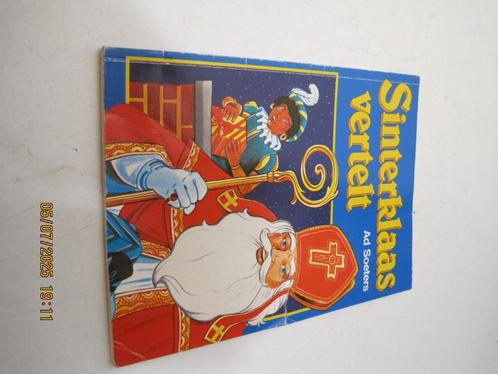 sinterklaas verteld AD soeters met scheur (349), Diversen, Sinterklaas, Gebruikt, Ophalen of Verzenden