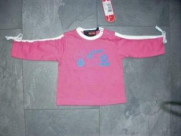 Nieuwe roze longsleeves van Salty Dog, maat 62 qwe) beschikbaar voor biedingen