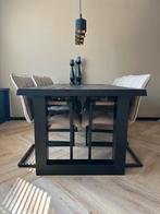 Eettafel zwart, Ophalen, Gebruikt, 200 cm of meer, 50 tot 100 cm