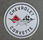 Chevrolet Corvette (grijs) bord StingRay C2 C3 C1, Nieuw, Reclamebord, Ophalen of Verzenden