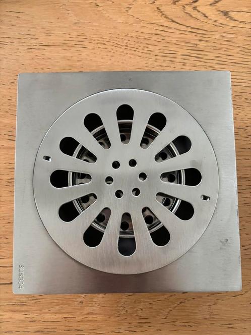 Nieuw rvs doucheputje douche afvoer 15 x 15, Doe-het-zelf en Verbouw, Sanitair, Nieuw, Douche, Rvs, Ophalen of Verzenden