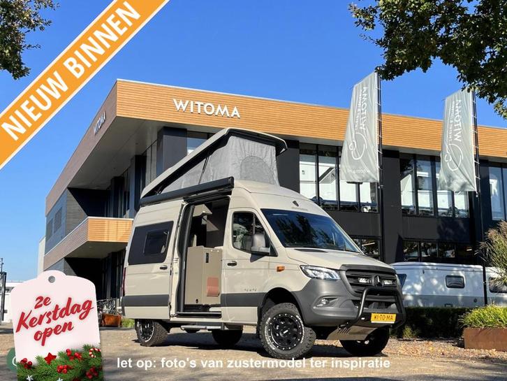 Hymer Grand Canyon S 600 4x4 STEENGRIJS, Caravans en Kamperen, Campers, Bedrijf, tot en met 4, Buscamper of Camperbus, Hymer, Mercedes