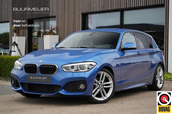 BMW 1-serie 118i High Executive M | M Pakket | Origineel Ned, Auto's, BMW, Bedrijf, Te koop, 1-Serie, ABS, Airbags, Airconditioning