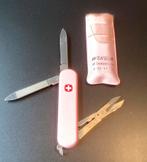 Oud roze Zwitsers zakmesje. Wenger of Switzerland., Ophalen of Verzenden