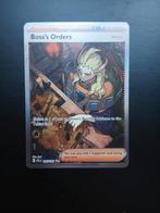 Boss's orders paldea evolved art pokemon kaart, Ophalen, Nieuw