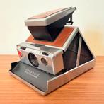 VINTAGE POLAROID SX70 METAAL LEER SX 70 INSTANT CAMERA, Ophalen of Verzenden, Gebruikt, Polaroid, Polaroid