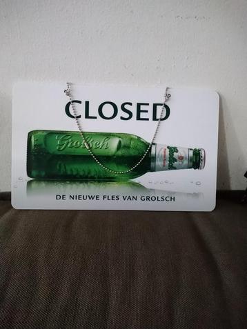 Grolsch deurhanger  beschikbaar voor biedingen