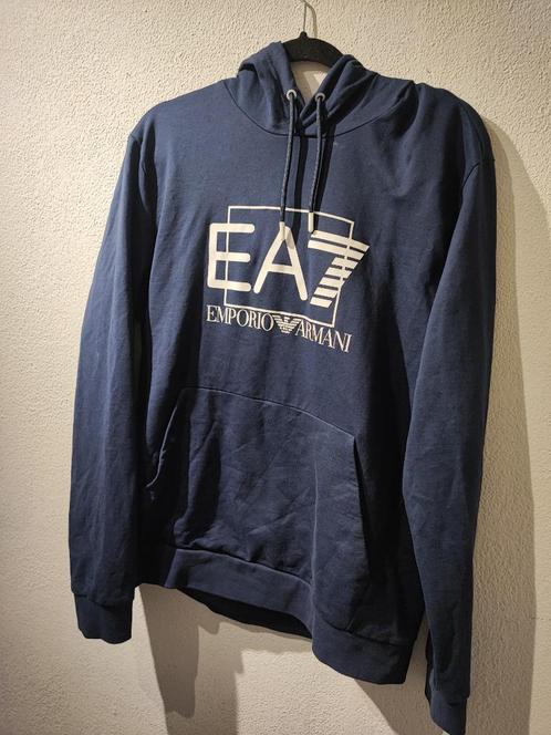 Emporio Armani hoodie NIEUW, Kleding | Heren, Truien en Vesten, Nieuw, Maat 56/58 (XL), Blauw, Ophalen of Verzenden