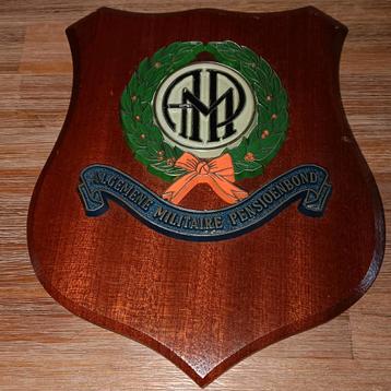 AMP Schild - Algemene Militaire Pensioenbond beschikbaar voor biedingen