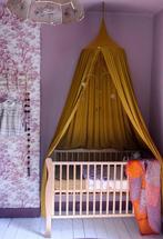 Bedhemel Numero 74 in oger/mosterd kleur, Ophalen of Verzenden, Zo goed als nieuw, Ledikant