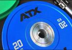 Gewichten 20 kg bumper plates ATX, Sport en Fitness, Fitnessmaterialen, Ophalen, Zo goed als nieuw
