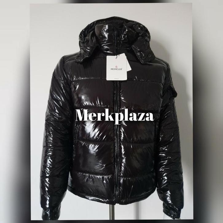 MONCLER MAYA WINTERJAS  BINNEN ! Maten XS S M L XXL 3XL !, Kleding | Heren, Jassen | Winter, Nieuw, Overige maten, Zwart, Ophalen of Verzenden