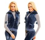 Fleece vest - bodywarmer, middelblauw, maat XS (nieuw), Blauw, Sublevel, Nieuw, Ophalen of Verzenden