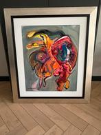 Jan te Wierik Schilderij - Abstract Portret, Ophalen