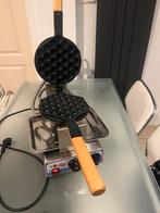 Goedwerkend Bubble wafel ijzer Te koop!, Witgoed en Apparatuur, Wafelijzers, Ophalen of Verzenden