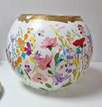 Vaas 'spring', Huis en Inrichting, Woonaccessoires | Vazen, Wit, Nieuw, Ophalen of Verzenden, Glas