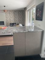 Prachtig schiereiland keuken te koop, Ophalen, 100 tot 150 cm, 75 cm of meer, 100 tot 150 cm