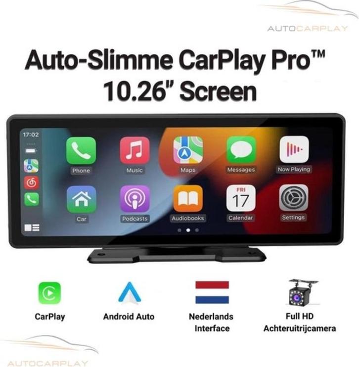 Nieuw Auto Carplay - Apple - Android Auto-Navigatiesysteem, Auto diversen, Autoradio's, Nieuw, Ophalen