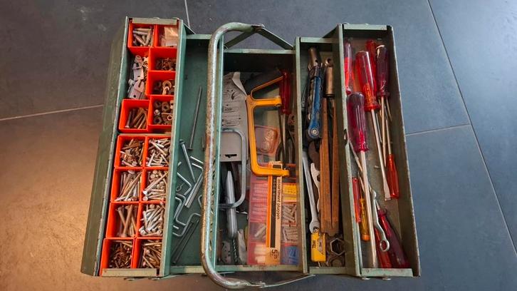 Gereedschapskist VENDEX - Gevuld!, Doe-het-zelf en Verbouw, Gereedschapskisten, Ophalen