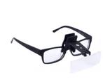 Clip-On brilloep set met 3 vergrootglazen, Ophalen of Verzenden, Nieuw, Vergrootglas of Loep