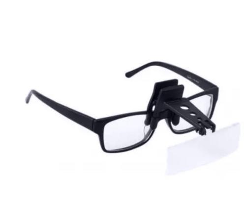 Clip-On brilloep set met 3 vergrootglazen, Hobby en Vrije tijd, Vergrootglazen, Loepen en Loeplampen, Nieuw, Vergrootglas of Loep