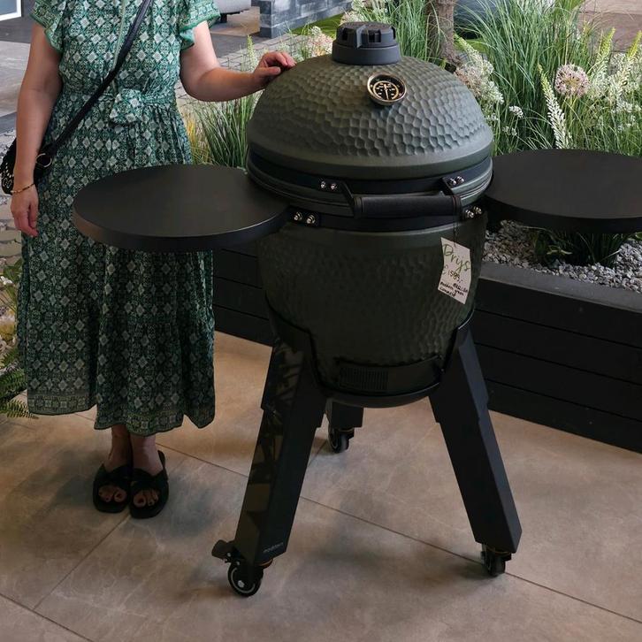 NIEUW Moddern kamado - VASTE PRIJS, Tuin en Terras, Houtskoolbarbecues, Nieuw, Ophalen