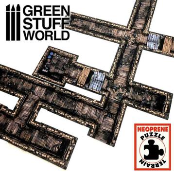 Scenery: Neoprene Trenches 1663 Wargaming Dungeons Dragons beschikbaar voor biedingen