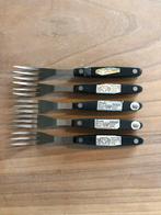 prachtig set van vijf vorken handgemaakt Offenbach sollingen, Huis en Inrichting, Ophalen of Verzenden, Zo goed als nieuw, Overige materialen
