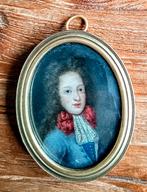 Miniatuur portret 17e eeuw, Ophalen of Verzenden