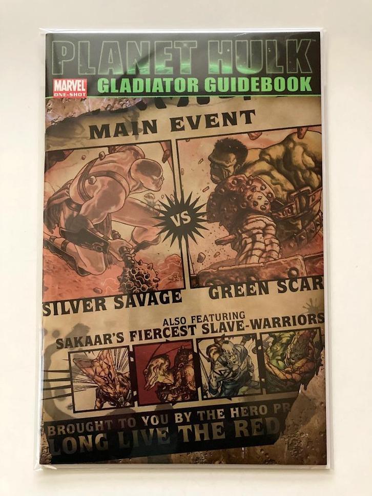 Planet Hulk: Gladiator Guidebook (Marvel Comics 2006), Boeken, Strips | Comics, Nieuw, Eén comic, Amerika, Ophalen