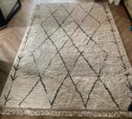 Vloerkleed 290x200cm geruit met franjes, Huis en Inrichting, Stoffering | Tapijten en Kleden, Ophalen, 200 cm of meer, Zo goed als nieuw