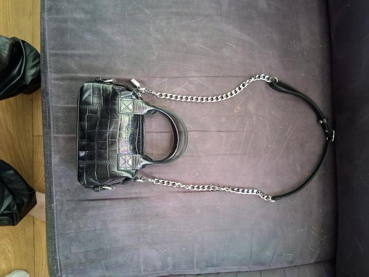 Nunoo Schouder/Handtas - Zwart, Sieraden, Tassen en Uiterlijk, Tassen | Damestassen, Ophalen of Verzenden