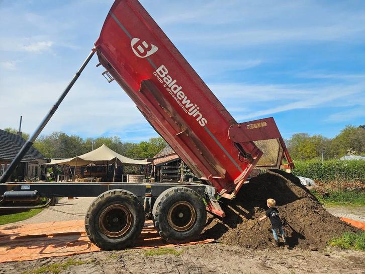 Record D23 grondkar kipper dumper zandkipper halfpipe Krampe, Zakelijke goederen, Agrarisch | Werktuigen, Overige, Overige typen