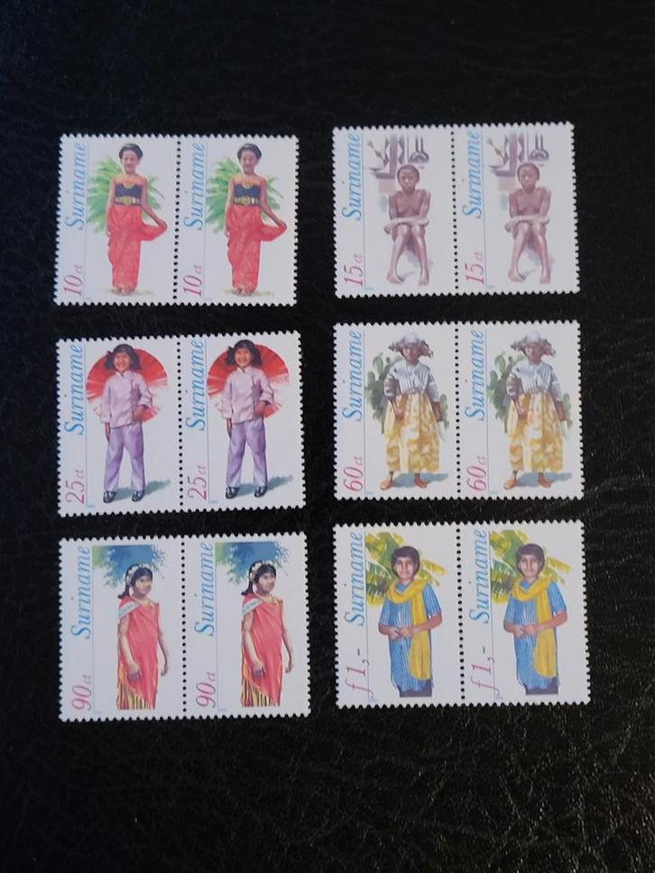 Suriname Postzegels - Set van 6 Postfris, Postzegels en Munten, Postzegels | Volle albums en Verzamelingen, Buitenland, Ophalen of Verzenden