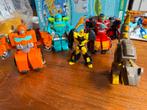 Transformers Rescue Bots – set van 5 robots, Ophalen of Verzenden, Zo goed als nieuw