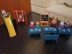 Peppa Pig Speelset - School en Speeltuin, Ophalen, Gebruikt, Jongen of Meisje