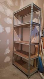 Metalen stellingkast met 5 planken, Ophalen of Verzenden, Gebruikt