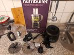 Nutribullet Food Processor - Zo Goed Als Nieuw!, 1 tot 2 liter, 3 snelheden of meer, Ophalen of Verzenden, Zo goed als nieuw