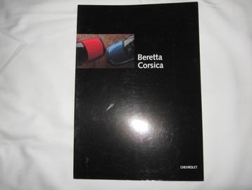  folder van CHEVROLET BERETTA- CORSICA 1995  beschikbaar voor biedingen