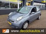Nissan Micra 1.4 Acenta/TREKHAAK, Auto's, Voorwielaandrijving, 4 cilinders, Blauw, Euro 4