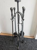 Openhaard set - handgesmeed, Huis en Inrichting, Haarden, Ophalen, Gebruikt, Houthaard