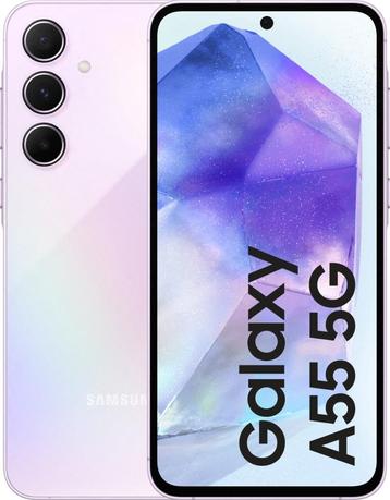 Samsung Galaxy A55 5G - 128GB - Awesome Lilac beschikbaar voor biedingen