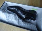 Heren schoenen Borelli maat 43  echt leer NIEUWSTAAT, Kleding | Heren, Ophalen of Verzenden, Zo goed als nieuw, Zwart