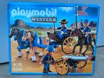 Playmobil 5249 Western Kanontransport soldaten - Compleet!, Kinderen en Baby's, Speelgoed | Playmobil, Ophalen of Verzenden, Zo goed als nieuw