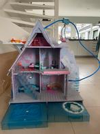 LOL Winterhuis, supernetjes en alles werkt nog, Kinderen en Baby's, Speelgoed | Poppenhuizen, Ophalen, Zo goed als nieuw, Poppenhuis