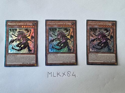 YuGiOh - Merciless Scorpion of Serket - MZTM-EN002 - Collect, Hobby en Vrije tijd, Verzamelkaartspellen | Yu-gi-Oh!, Nieuw, Meerdere kaarten