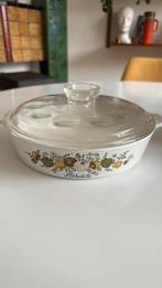 Corning Ware Spice of Life l’Echalote schaal vintage, Antiek en Kunst, Ophalen of Verzenden