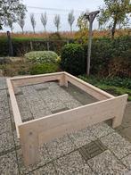 Steigerhouten Bedombouw 160x220 - Whitewash & Mat Lak, Huis en Inrichting, Ophalen, Gebruikt, Steigerhout, Tweepersoons